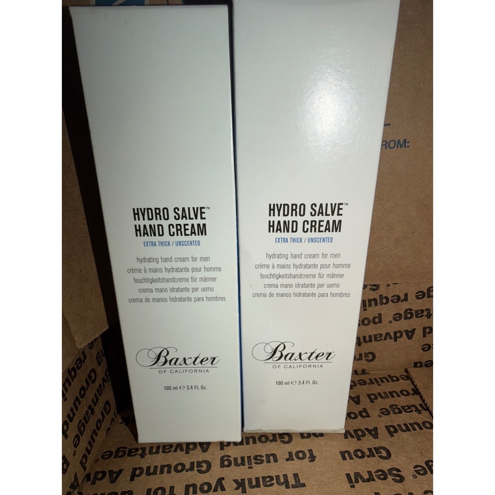 Baxter‎ of California Hydro Salve Hand Cream Extra Thick Hydrating for Men